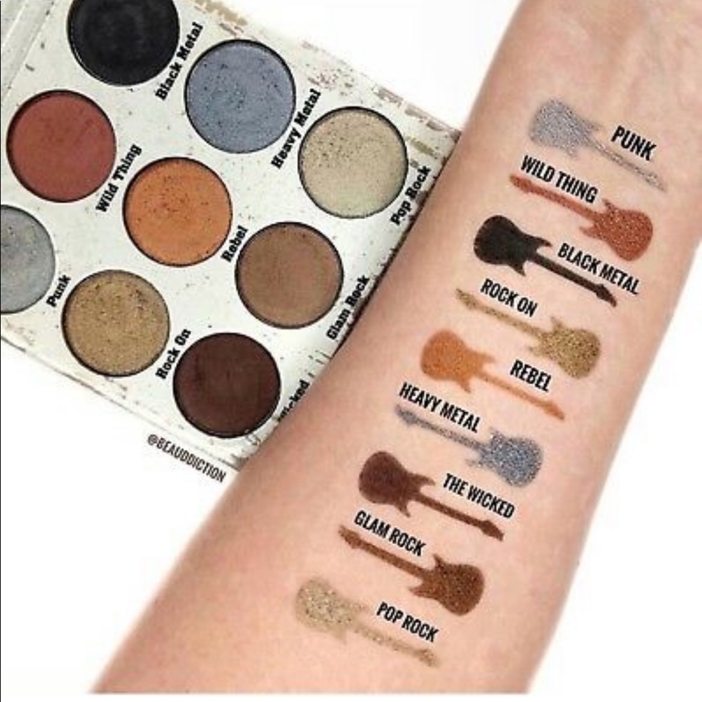 Glam Metals Palette